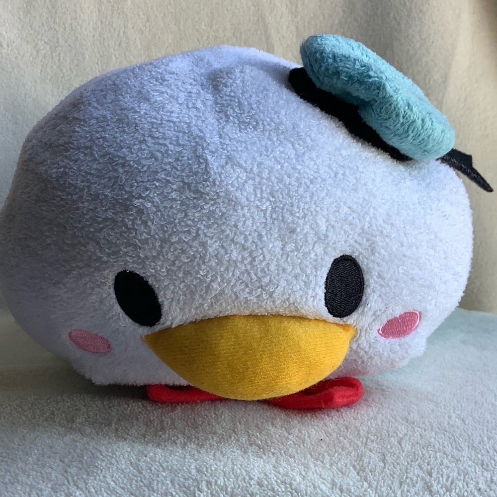 Disney Tsum Tsum Donald Duck Plush 12in Soft Stuffed Animal